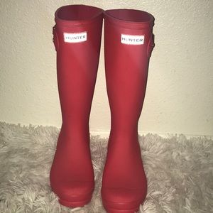 Hunter rain boots